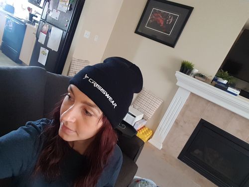 Customer photo review of Crisiswear Knit Beanie