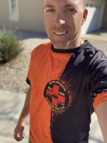 Customer photo review of Search and Rescue Yuma DriFit MTB Jersey