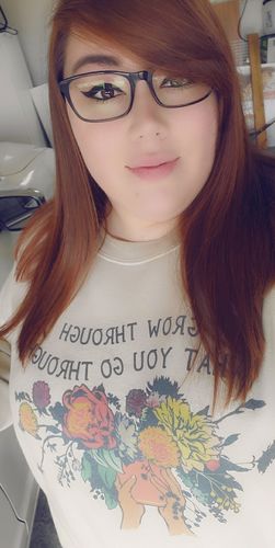 Customer photo review of Grow Through What You Go Through (Flower Pot) -- Sweatshirt