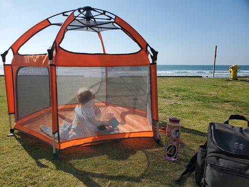 Customer photo review of Pop N' Go® Playpen