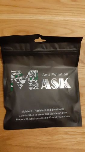 Customer photo review of Performance Activated Carbon Single & Dual Valve Sports Masks