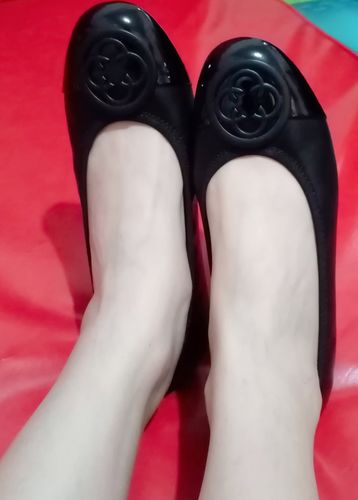 Customer photo review of Frankfurt Flat Ballerinas