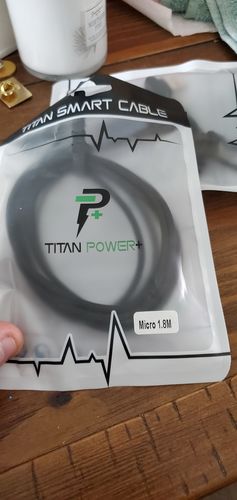 Customer photo review of The Titan Smart Cable™