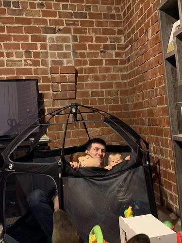 Customer photo review of Pop N' Go® Playpen
