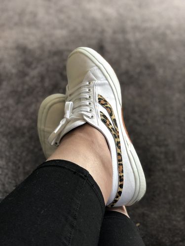 superga white cheetah