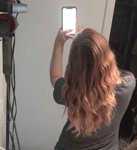 Customer photo review of Mermade Hair Waver - Pink - 32mm