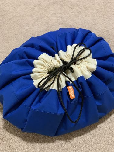 Customer photo review of Super Toy Storage Bag - Royal Blue