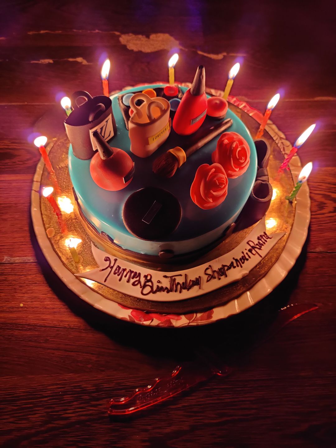 Customer photo review of Mini Fashion Cake