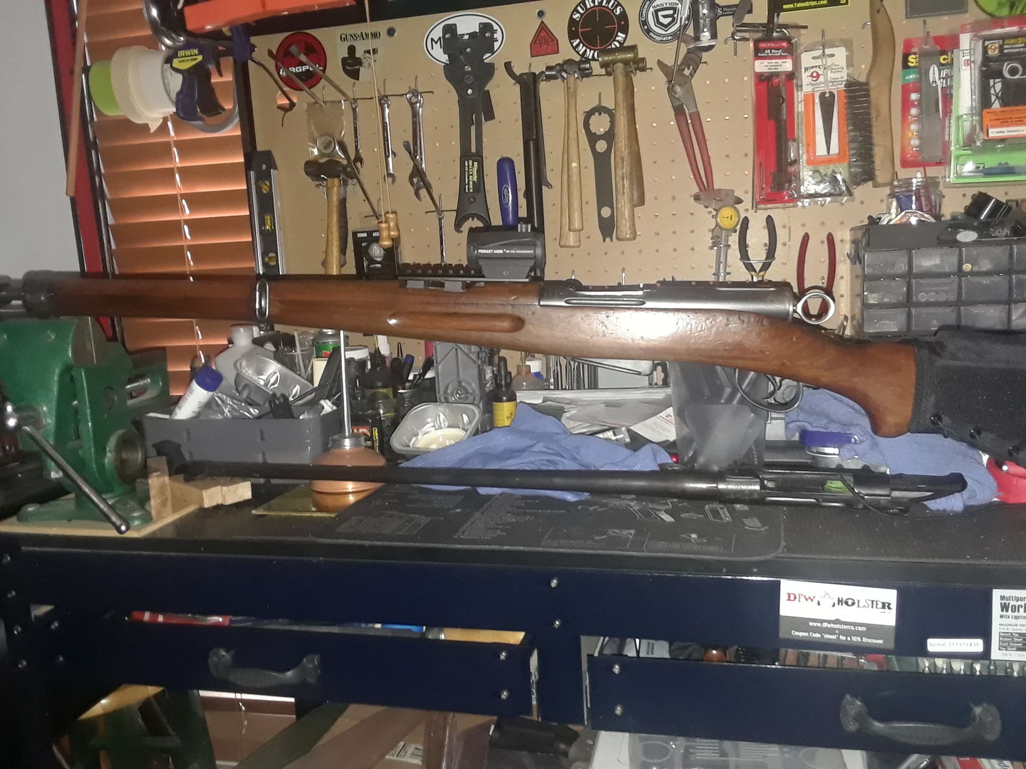 Customer photo review of Swiss Schmidt–Rubin 1911, K11, 96/11 NDT Scout Mount for Long Eye Relief Scopes