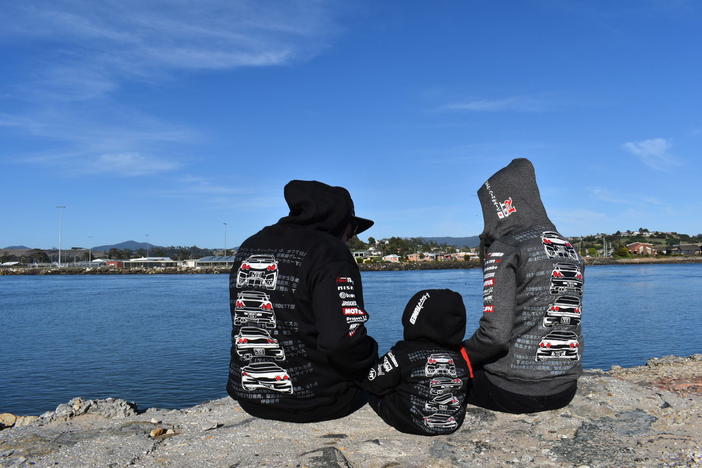 Customer photo review of Kids Nissan Skyline GTR Hoodie