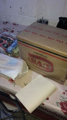 Customer photo review of Cesta Básica Econômica Kit