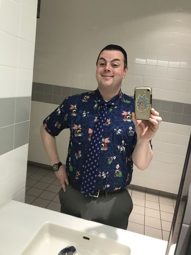 Customer photo review of The Forefather – KUNUFLEX Short Sleeve Shirt