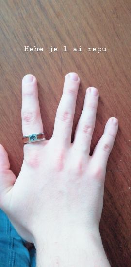 Customer photo review of BAGUE VIKING YGGDRASIL