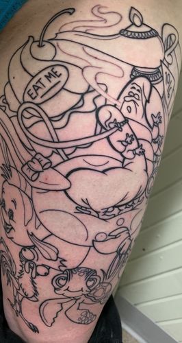 Customer photo review of Signature Tattoo Numbing Cream