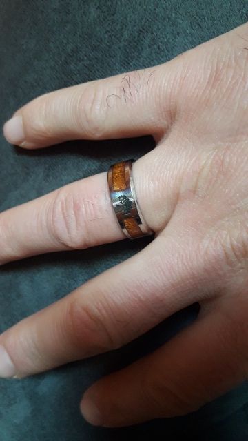 Customer photo review of BAGUE VIKING YGGDRASIL