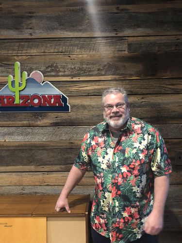 Customer photo review of Hawaiian Shuffle Short Sleeve Shirt