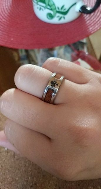 Customer photo review of BAGUE VIKING YGGDRASIL