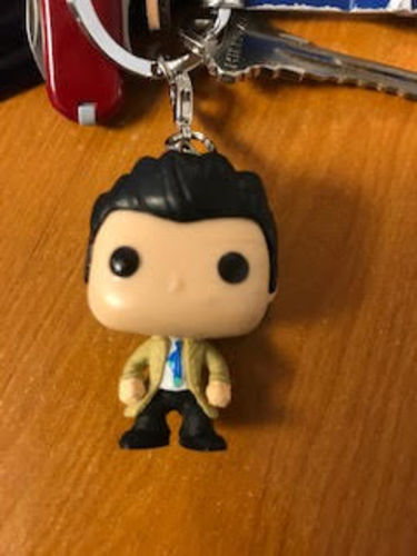 castiel pop keychain