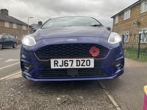 Customer photo review of Fiesta MK8 ST/ST Line Race Style Fog Light Armour