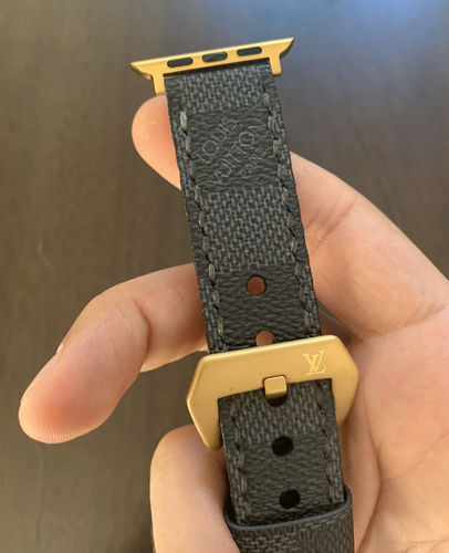 Customer photo review of custom lv watch band
