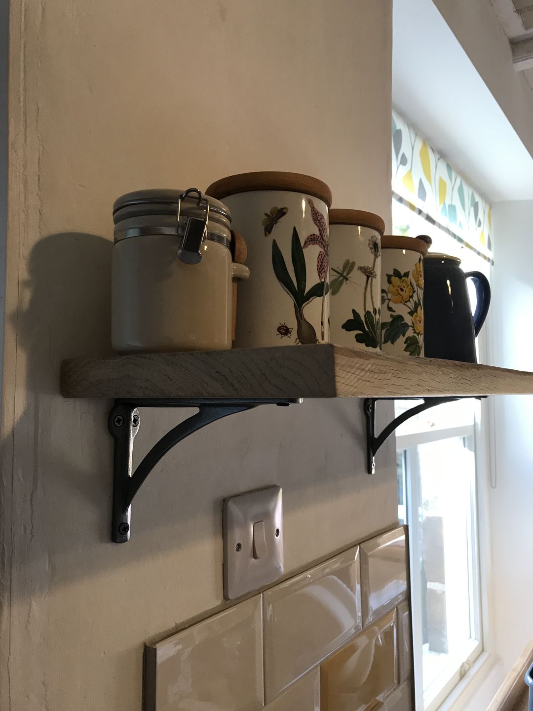 Customer photo review of 6 Inch Ironbridge Cast Iron Shelf Bracket