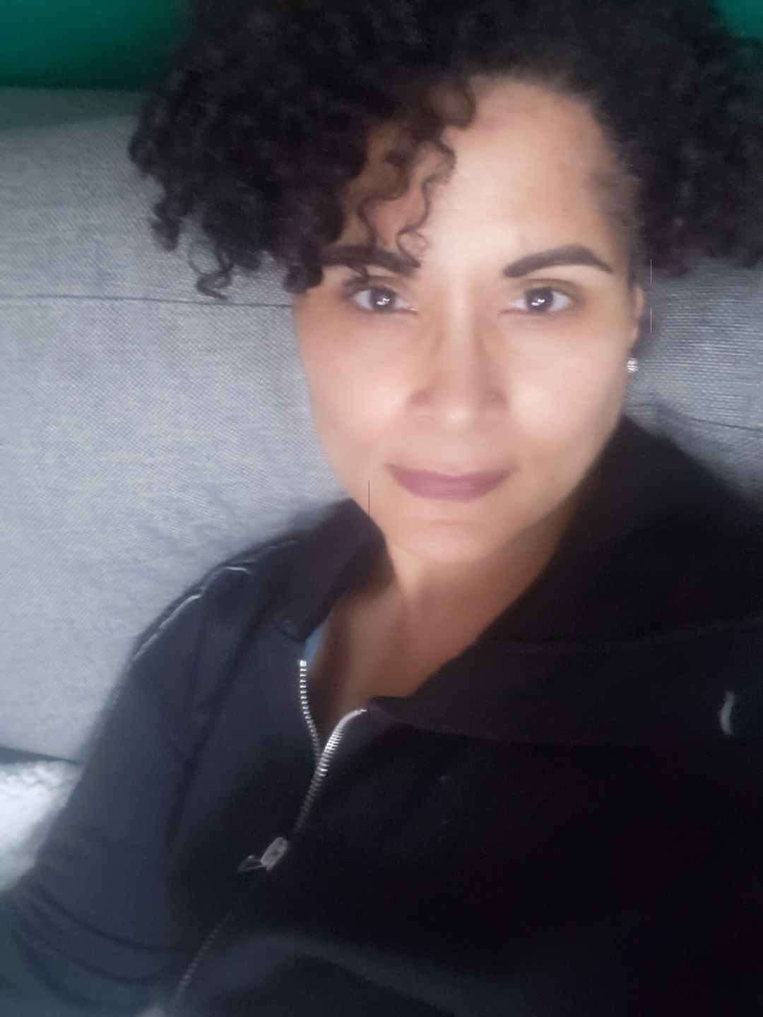 Customer photo review of Curly Hair Shampoo with Aloe Vera for Moisturizing Hair with Lavender Fragrance