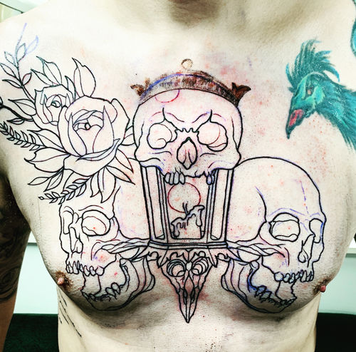 Customer photo review of Signature Tattoo Numbing Cream