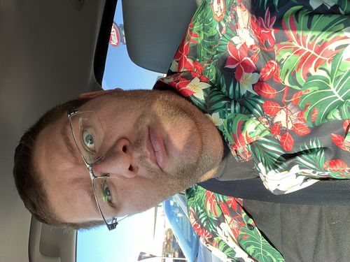 Customer photo review of Hawaiian Shuffle Short Sleeve Shirt