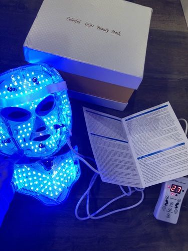 Customer photo review of Dermalights™ - Masque de Photothérapie à LED Professionel