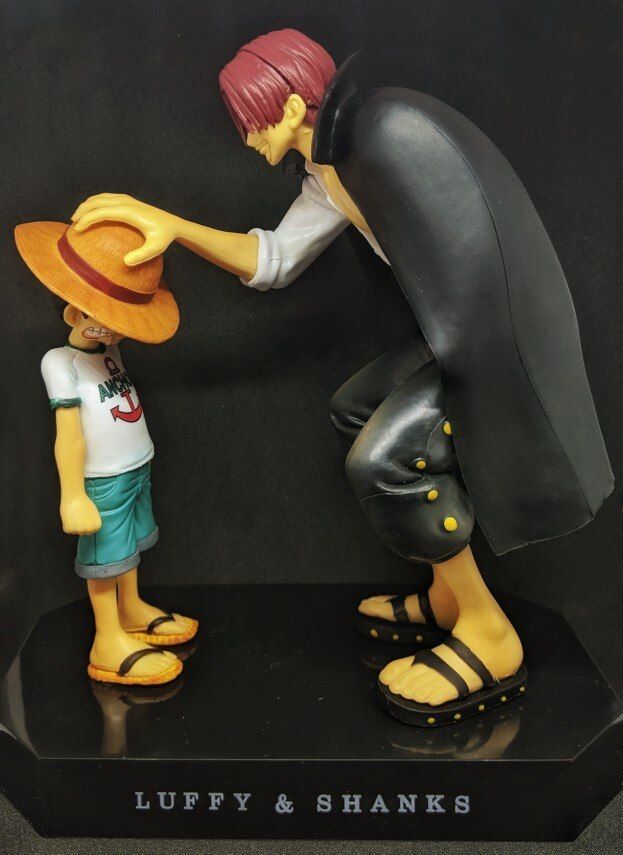Customer photo review of Straw Hat Luffy & Red Hair Shanks