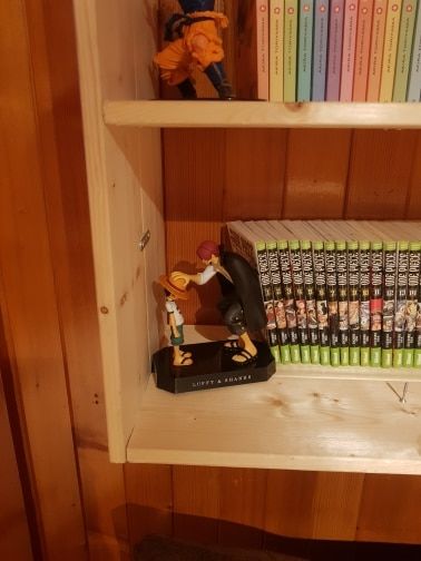 Customer photo review of Straw Hat Luffy & Red Hair Shanks