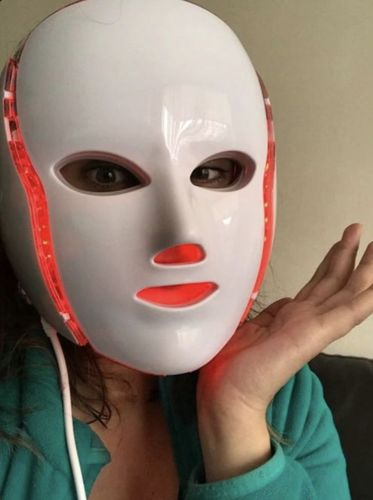 Customer photo review of Dermalights™ - Masque de Photothérapie à LED Professionel