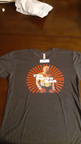 Customer photo review of The Teflon Don T-Shirt (PREMIUM)