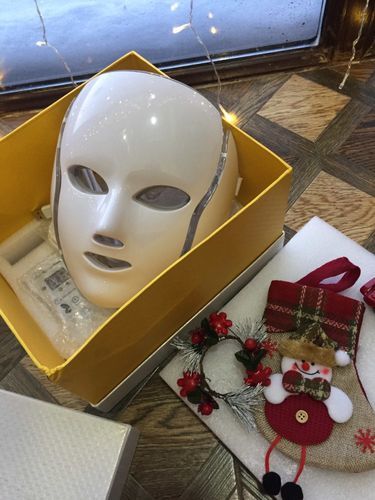 Customer photo review of Dermalights™ - Masque de Photothérapie à LED Professionel