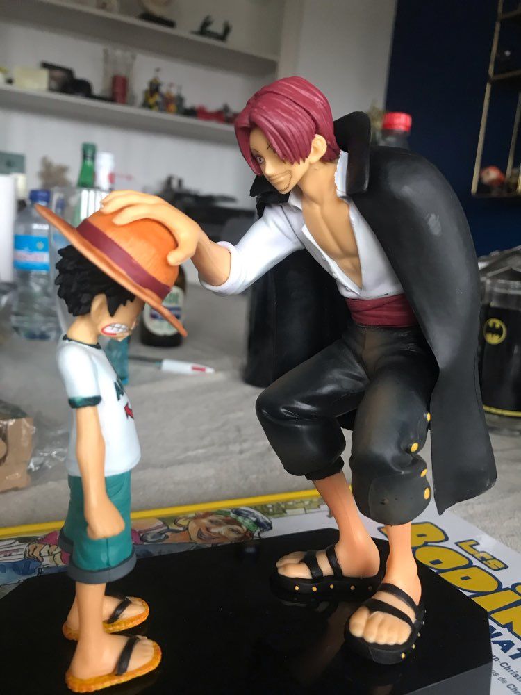 Customer photo review of Straw Hat Luffy & Red Hair Shanks