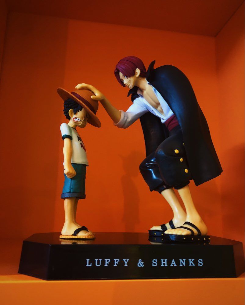 Customer photo review of Straw Hat Luffy & Red Hair Shanks