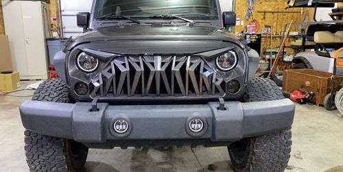 Customer photo review of 4 Inch Halo Fog Lights for 07-18 Jeep Wrangler JK/ JKU