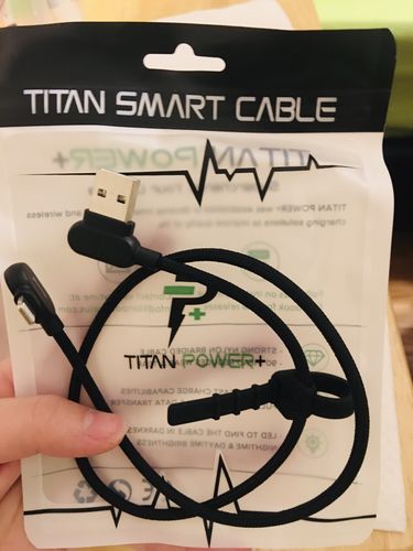 Customer photo review of The Titan Smart Cable™