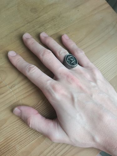 Customer photo review of ANTIQUE ANCHOR RING