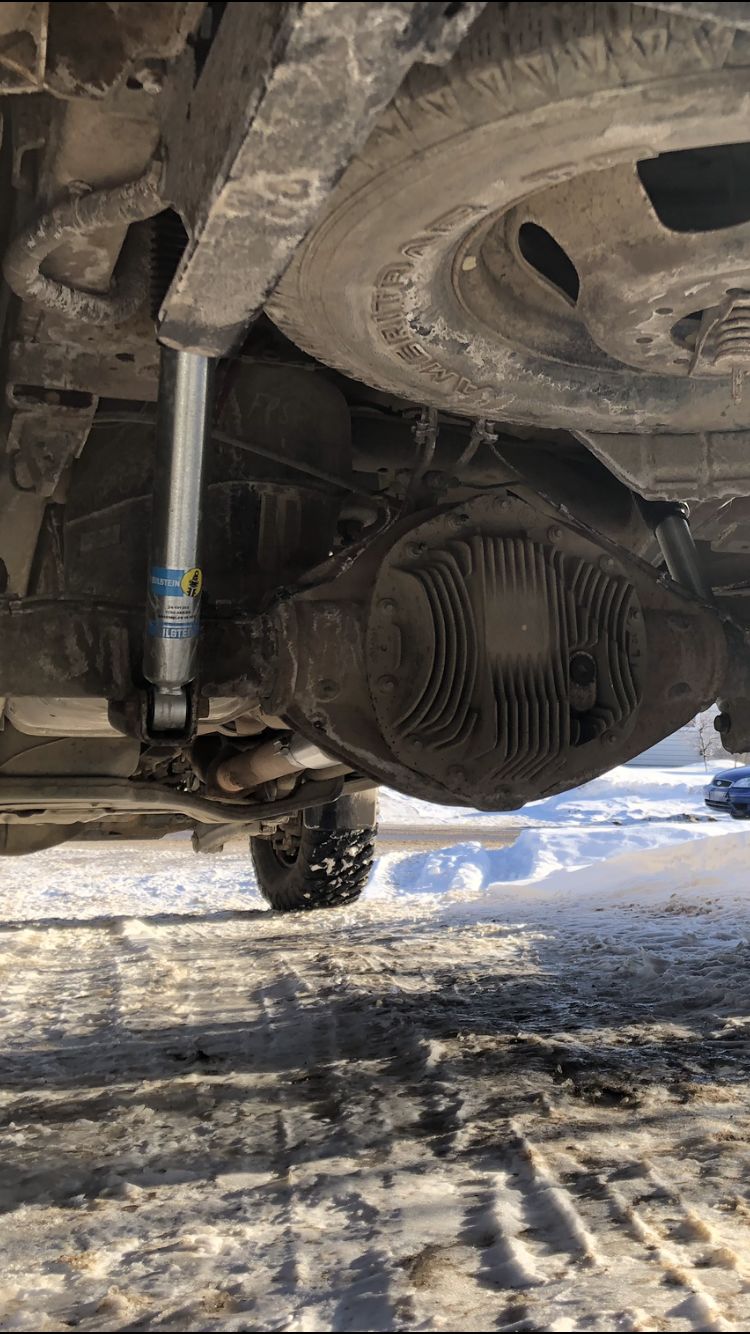 Customer photo review of 1994-2013 Cummins/Duramax Bilstein 5100 Rear Shock 0-2" (24-191203)