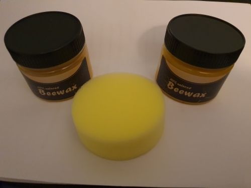 Customer photo review of 2GAD Natural Organic Wood Seasoning Beewax