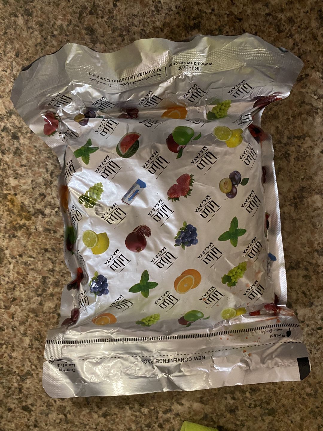 Customer photo review of Mazaya Shisha 250g