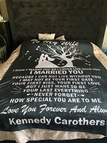 Never Forget How Special You Are To Me - I Love You Forever & Always - Personalized Blanket