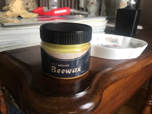 Customer photo review of 2GAD Natural Organic Wood Seasoning Beewax