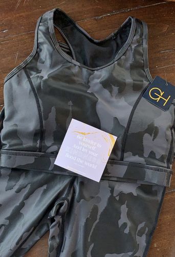 Customer photo review of Darkest Disguise Crop Top