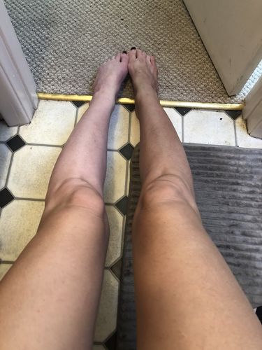 Customer photo review of Desert Bronze Self Tanning Mousse **READY TO SHIP**