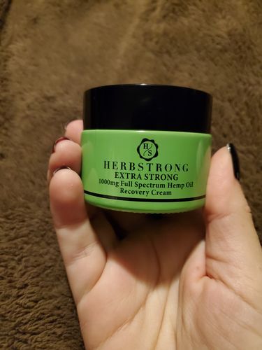 Customer photo review of Extra Strong Recovery Cream