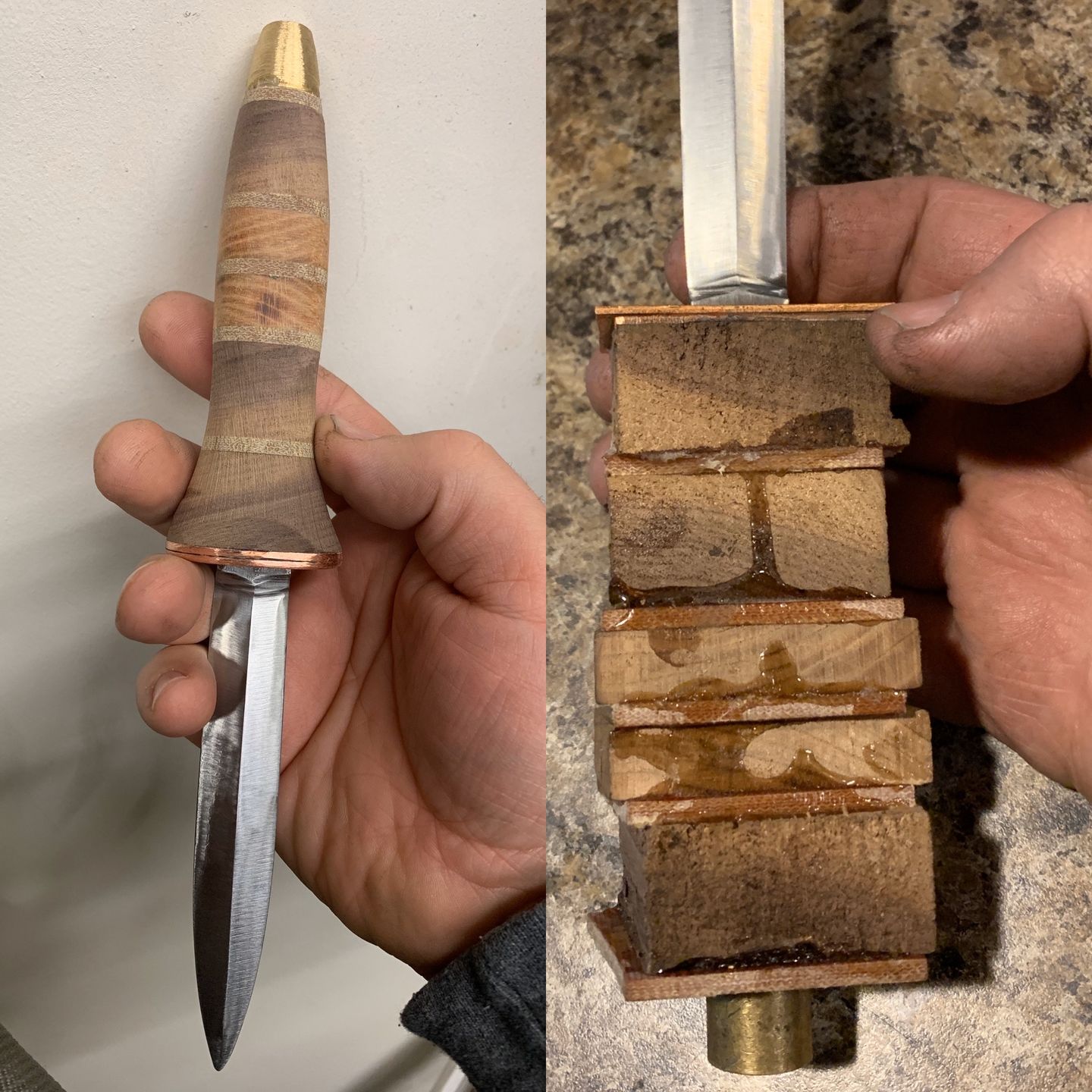 Customer photo review of 2 X 42 Inch Premium Zirconia Sanding Belts, 6 Pack