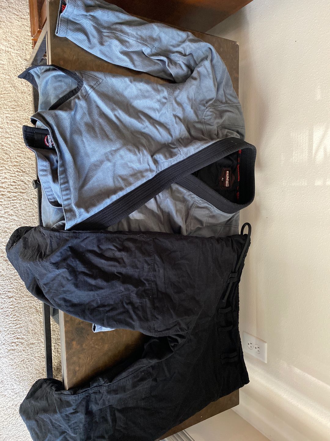 Customer photo review of Sumpter Brazilian Jiu Jitsu Gi ( BJJ GI )