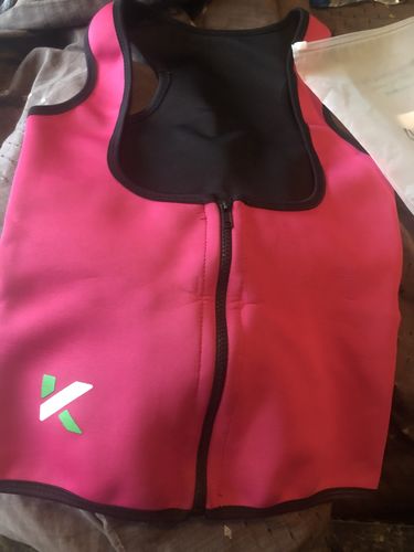 Customer photo review of Women's Sweat Enhancing Sauna Top